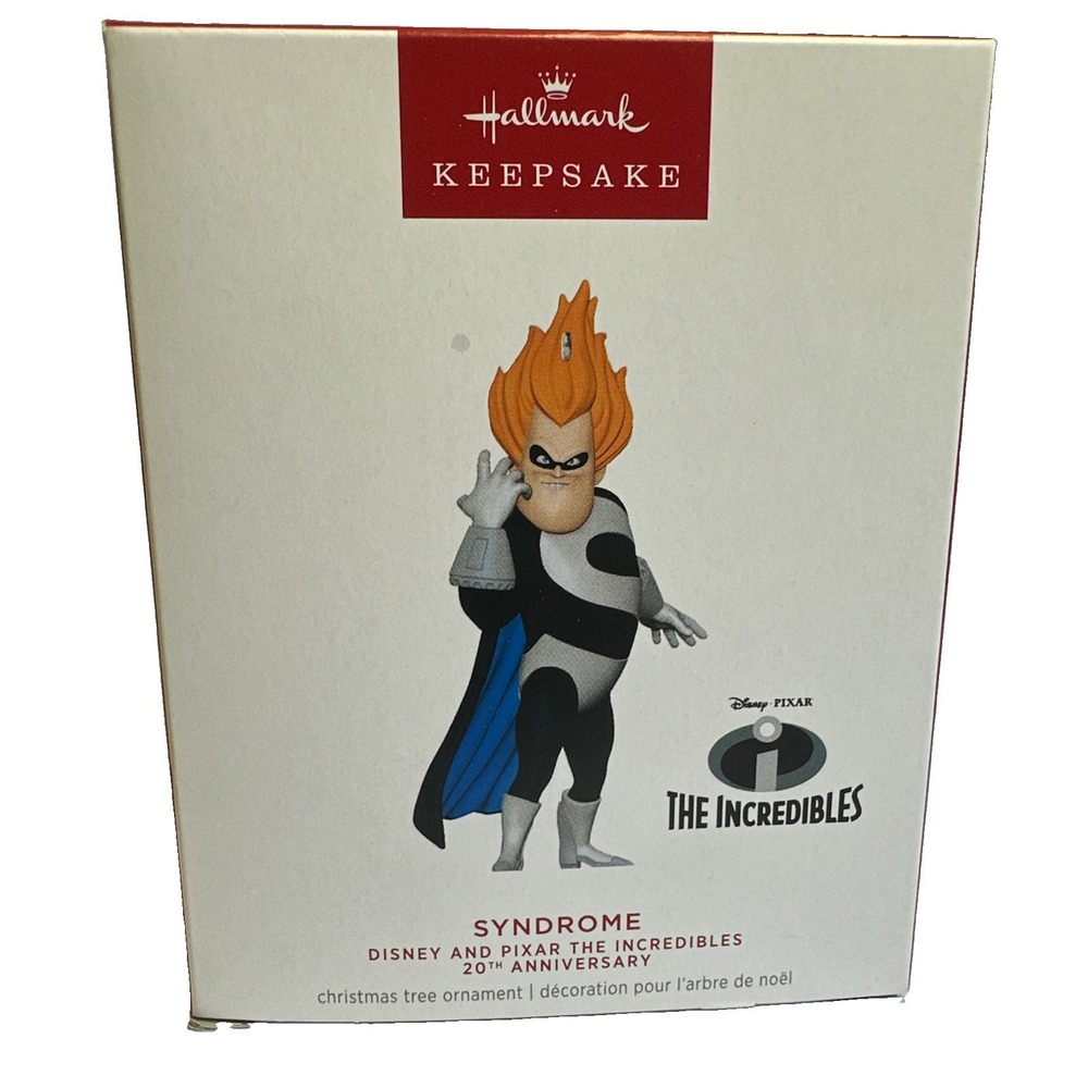 2024 Hallmark "SYNDROME" Ltd Ed Ornament The Incredibles Disney Pixar Jillian's